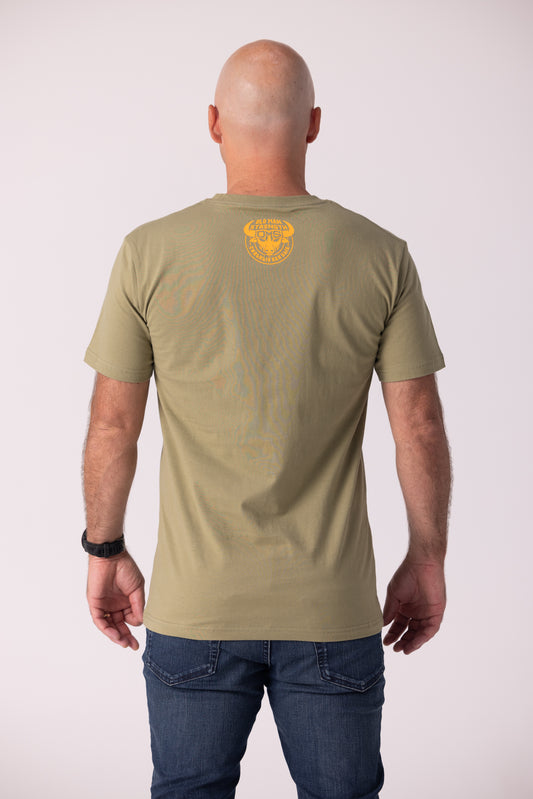 Old Man Strength Original Range - Sailor Army Green T-Shirt
