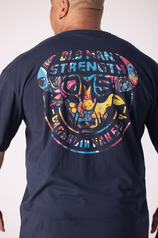 Old Man Strength Original Range - Squid Navy T-Shirt