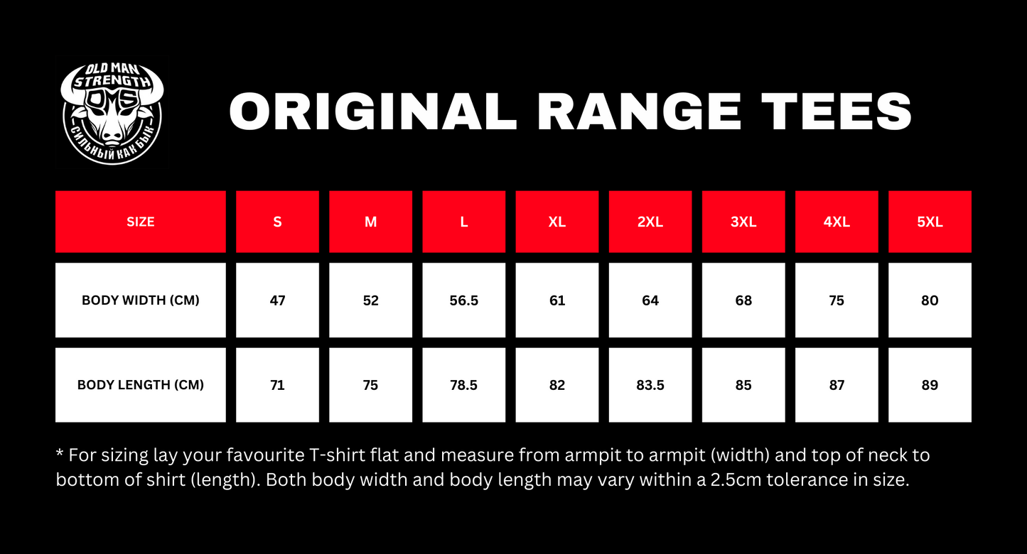 Old Man Strength Original Range  - Crazy Bull