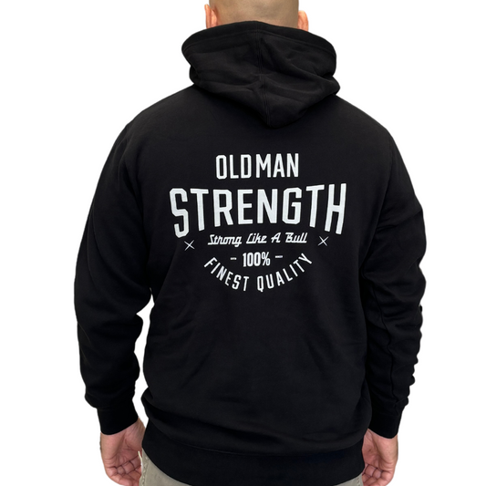 Old Man Strength Original Range Hoodie - Gunmetal