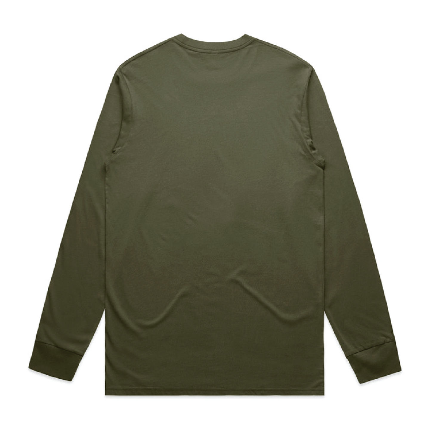 Old Man Strength Original Range Long Sleeve T-Shirt - Words Army Green