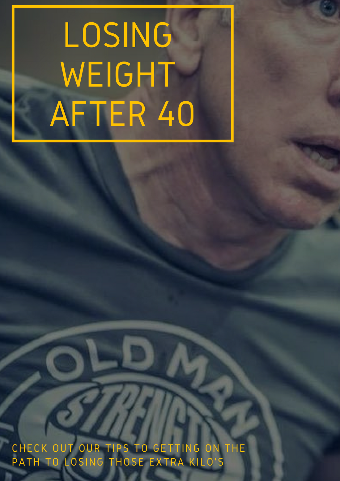 Losing Weight after 40 – Starting Out