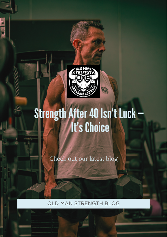 Strength After 40 Isn’t Luck — It’s Choice