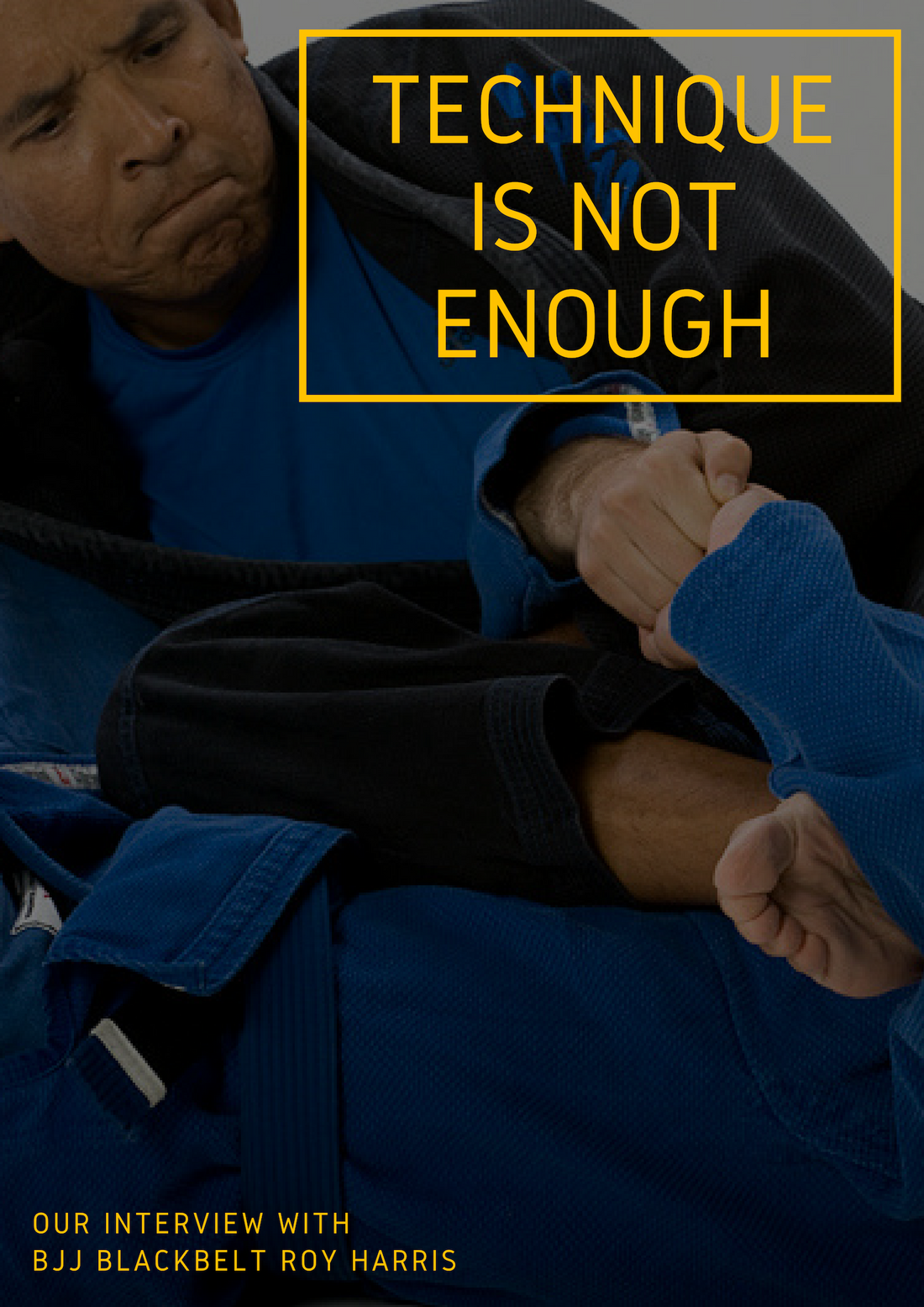 Technique is Not Enough – An Interview with BJJ Black Belt Roy Harris ...