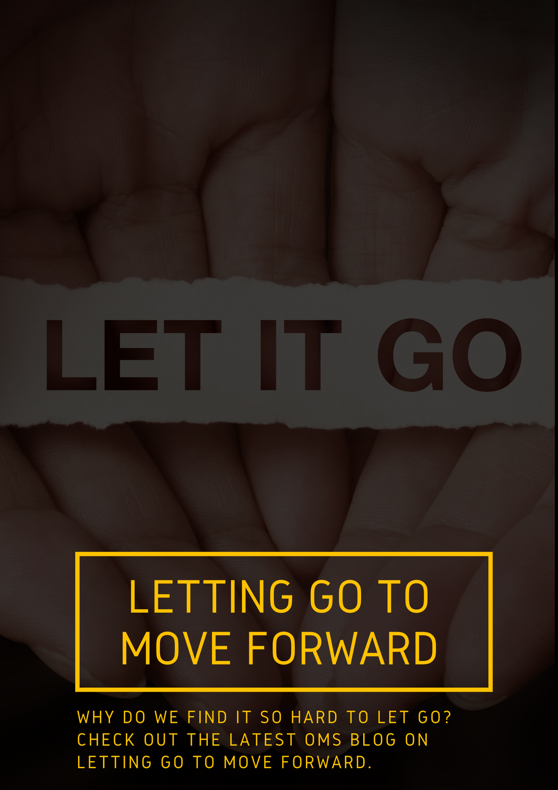 Letting Go To Move Forward