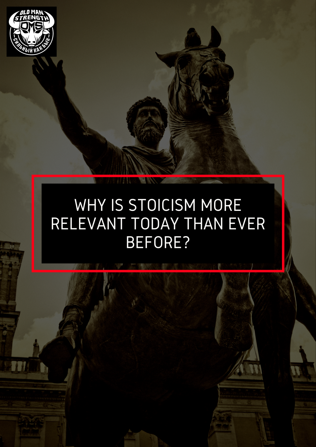 Why Is Stoicism More Relevant Today Than Ever Before? – Old Man Strength