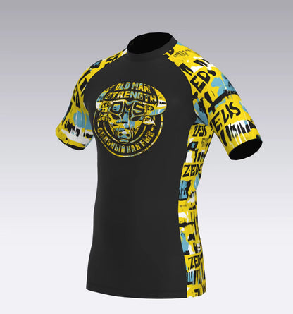 Old Man Strength Rash Guard - The Zed G (PREORDER)