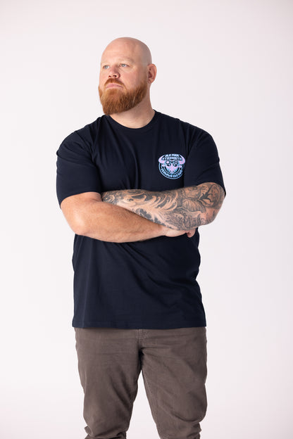 Old Man Strength Original Range  - Legacy Navy T-Shirt