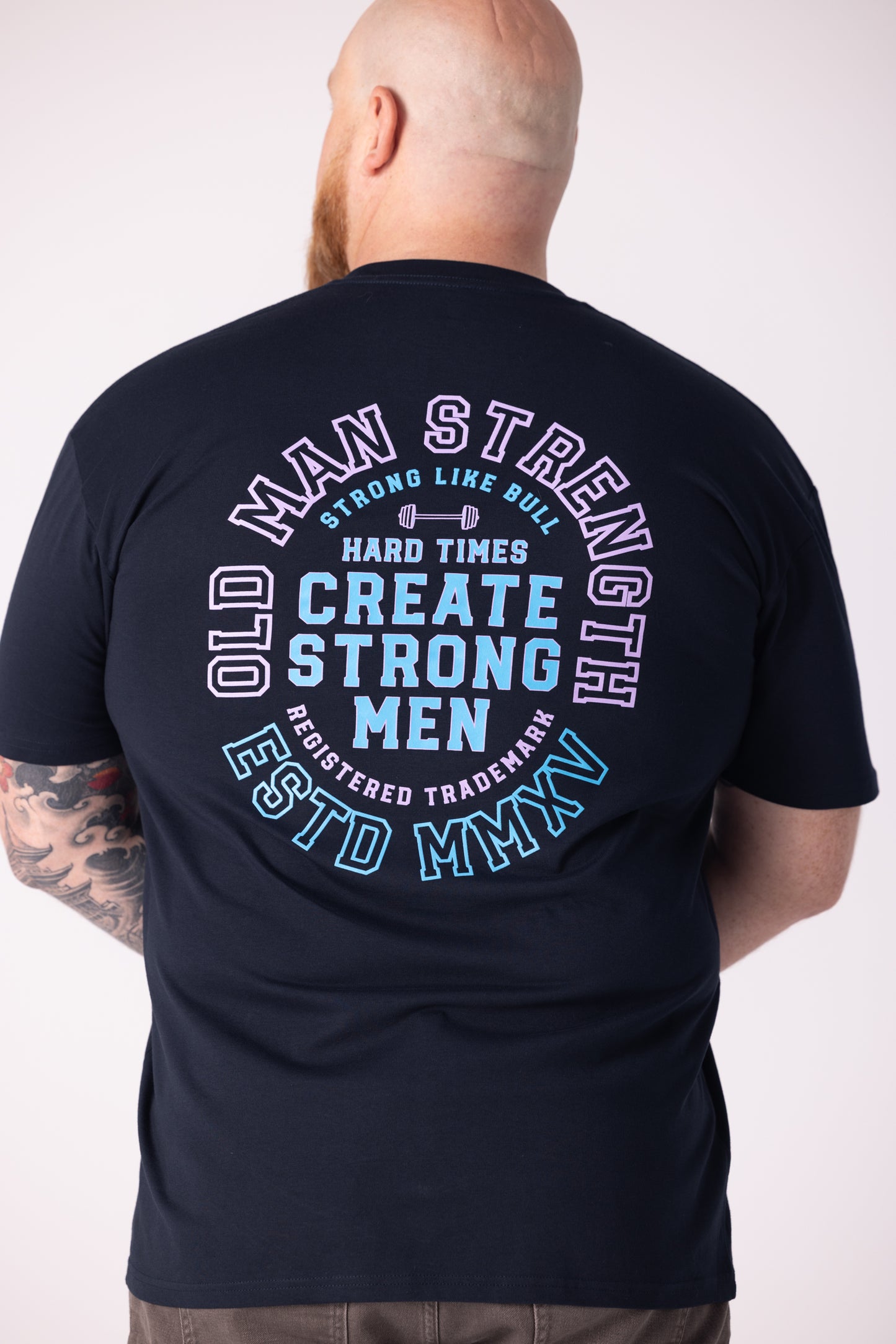 Old Man Strength Original Range  - Legacy Navy T-Shirt