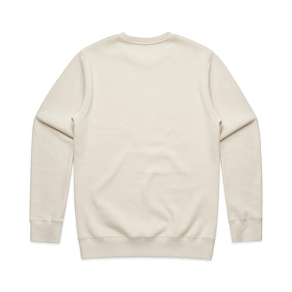 Old Man Strength Original Range Crew - Words Ecru