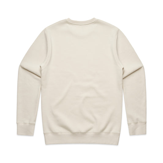 Old Man Strength Original Range Crew - Words Ecru