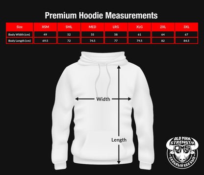 Old Man Strength Original Range Crew - Words Navy