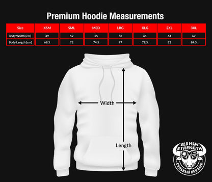 Old Man Strength Original Range Hoodie - The Spike