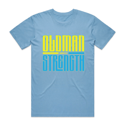 Old Man Strength Original Range  - Neon Carolina Blue