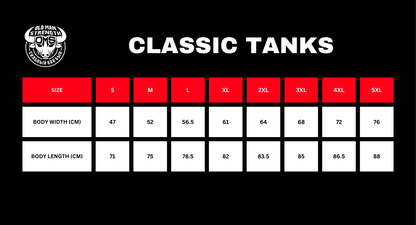 Old Man Strength Original Range Classic Tank Top - LB Bull Black