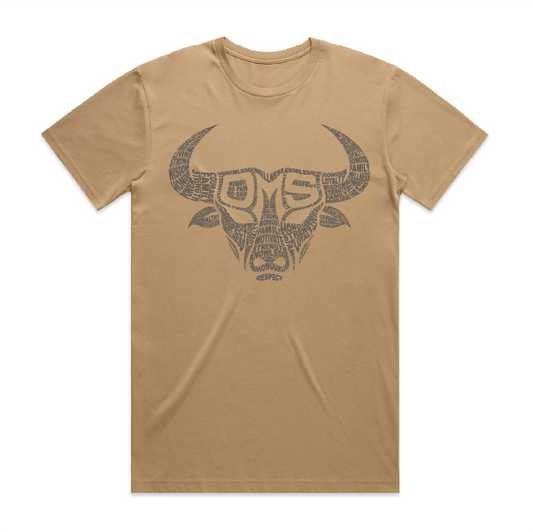 Old Man Strength Original Range - Words Khaki