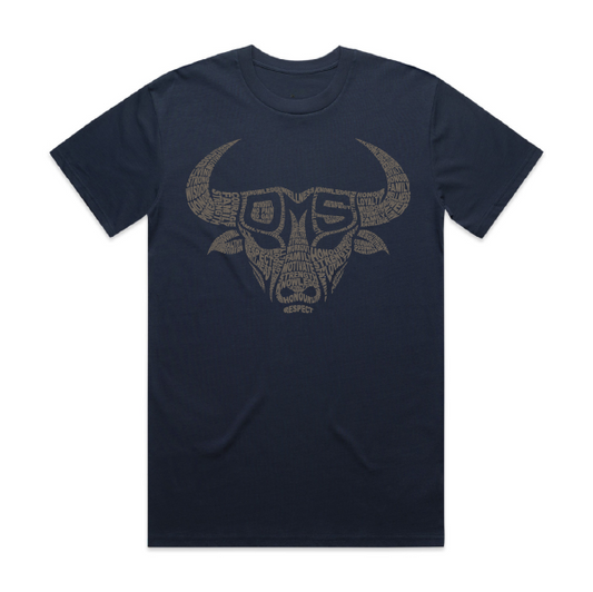 Old Man Strength Original Range - Words Midnight Blue