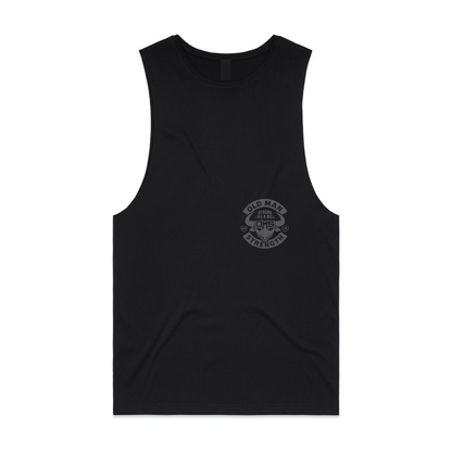 Old Man Strength Original Range Muscle Tank Top - Captain