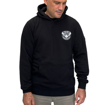 Old Man Strength Original Range Hoodie - Gunmetal