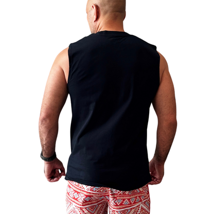 Old Man Strength Original Range Classic Tank Top - LB Bull Black
