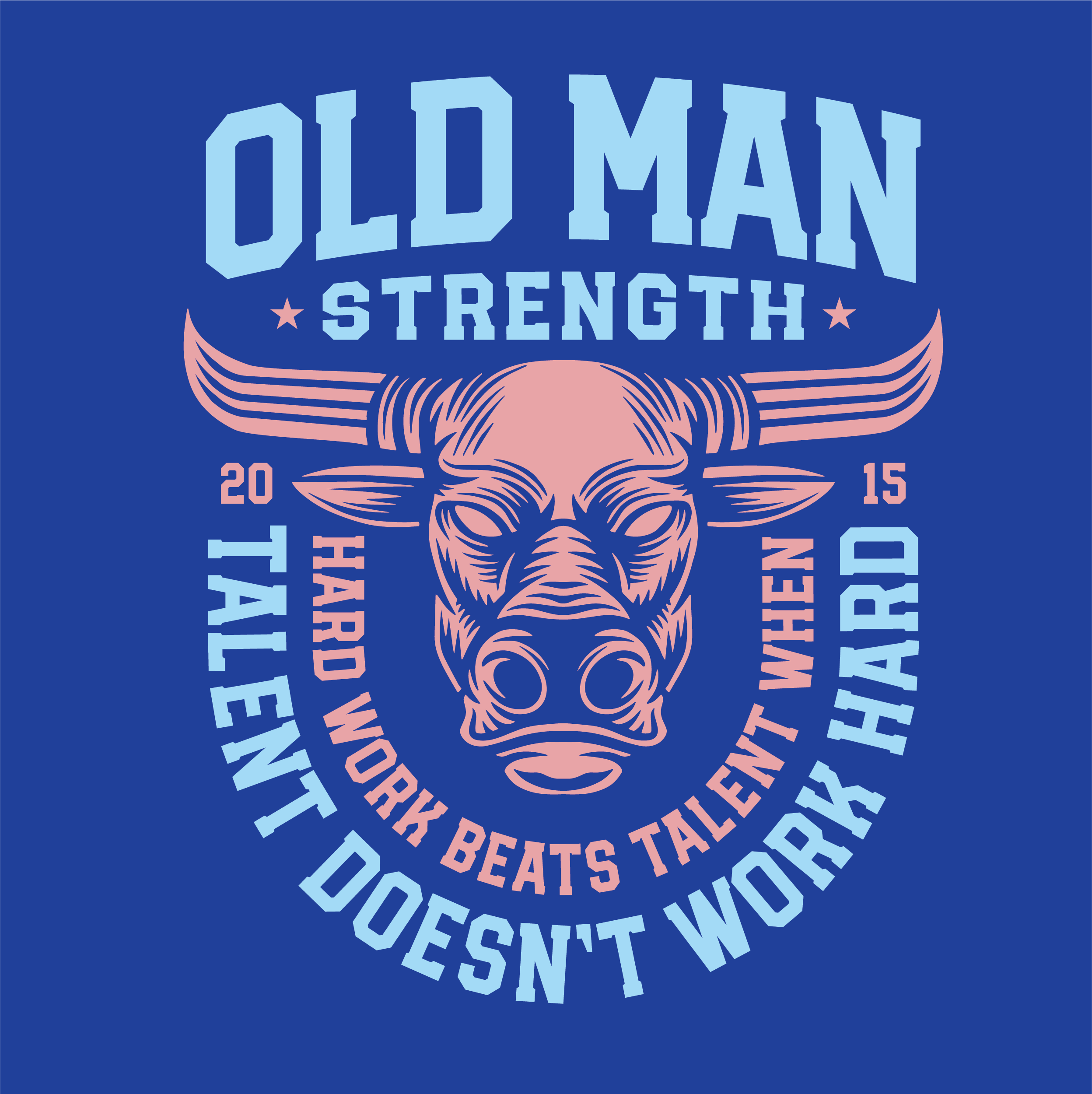 Car Transfer Sticker - Worker – Old Man Strength
