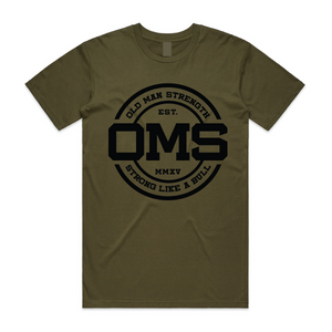 Old Man Strength T-shirt - The Collegiate