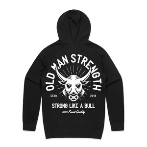 hoodie, sweatshirt, pullover, jumper, workout jumper, gym gear, bulls head, bull jumper