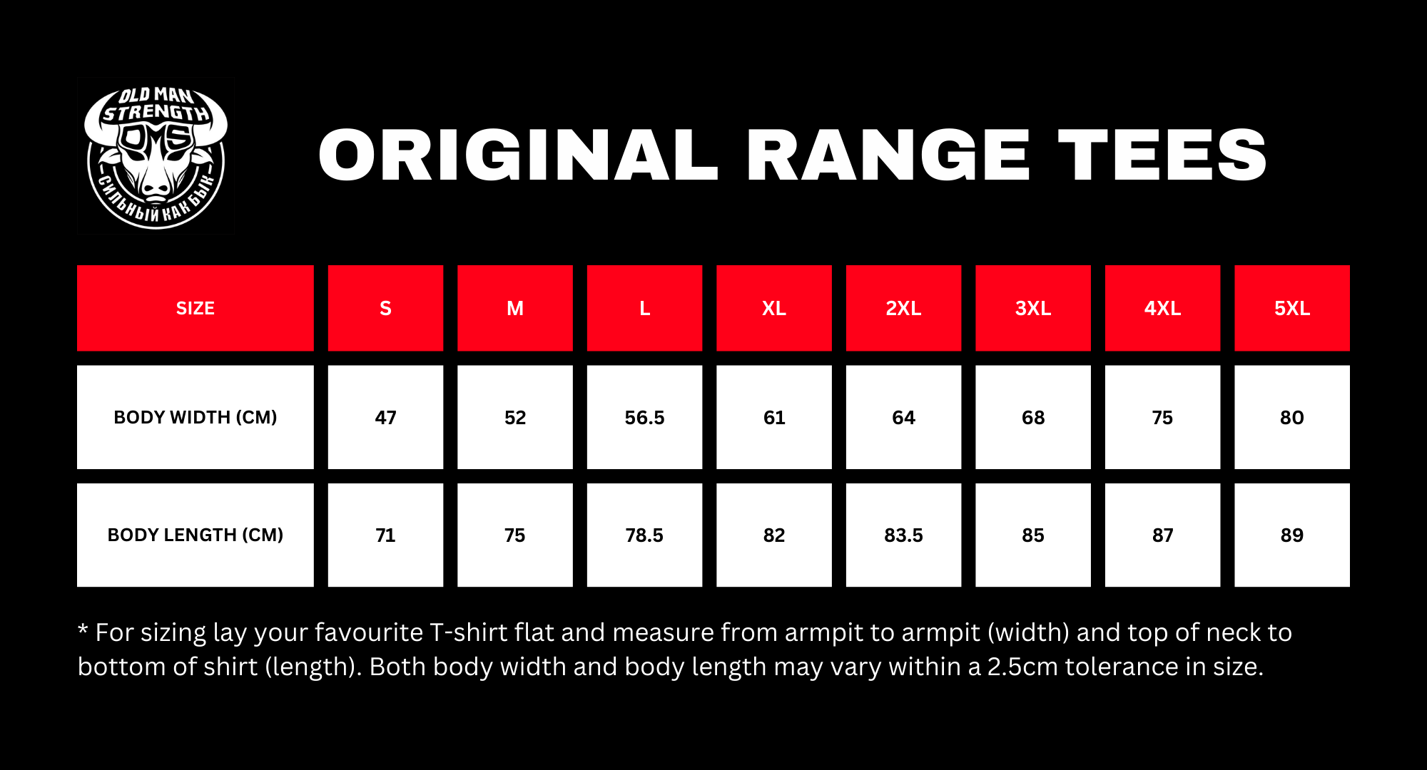 Size guide
